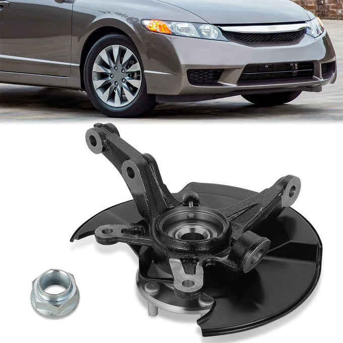 Front Right Side Loaded Knuckle Assembly <br>06-11 Honda Civic