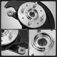 Front Left Side Loaded Knuckle Assembly <br> 03-05 Honda Civic