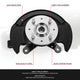 Front Right Side Loaded Knuckle Assembly <br> 03-05 Honda Civic