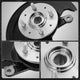 Front Right Side Loaded Knuckle Assembly <br> 03-05 Honda Civic
