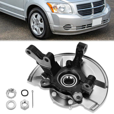 Front Right Side Loaded Knuckle Assembly <br> 07-12 Dodge Caliber, 07-17 Jeep Compass Patriot