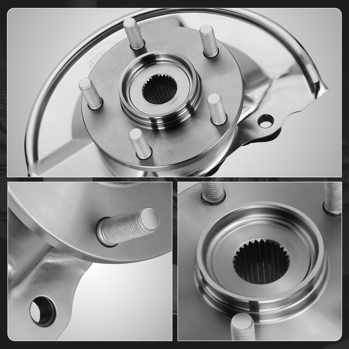 Front Right Side Loaded Knuckle Assembly <br> 07-12 Dodge Caliber, 07-17 Jeep Compass Patriot