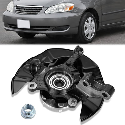 Front Left Side Loaded Knuckle Assembly <br> 03-08 Toyota Corolla