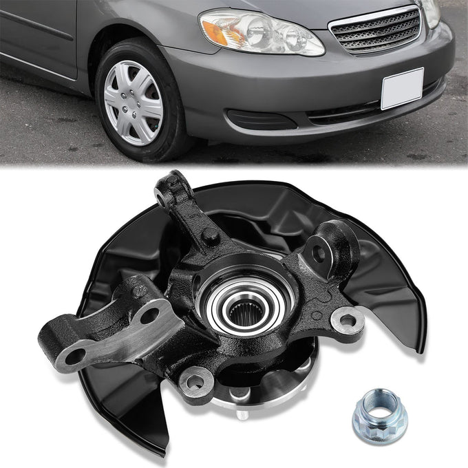 Front Right Side Loaded Knuckle Assembly <br> 03-08 Toyota Corolla