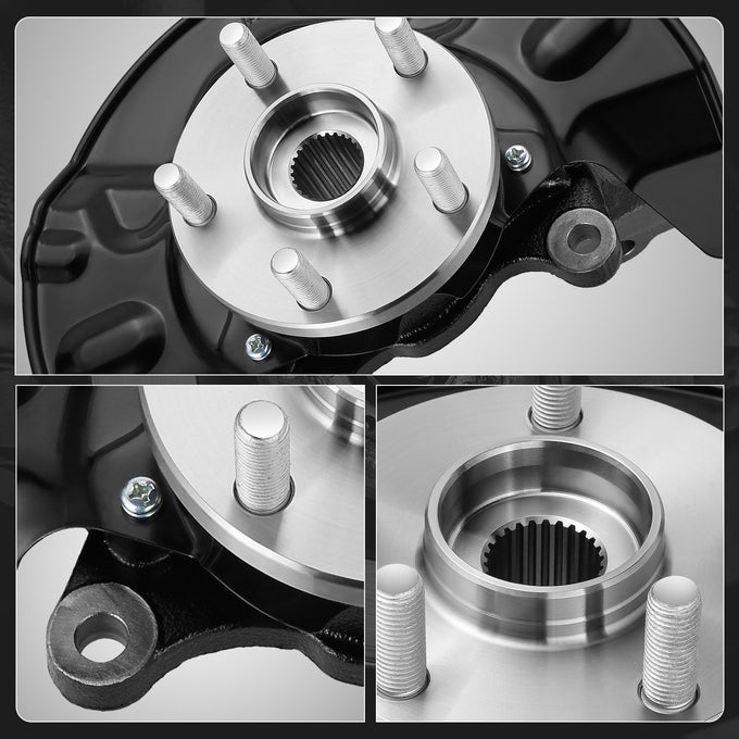 Front Right Side Loaded Knuckle Assembly <br> 03-08 Toyota Corolla