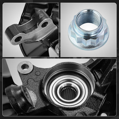 Front Right Side Loaded Knuckle Assembly <br> 03-08 Toyota Corolla