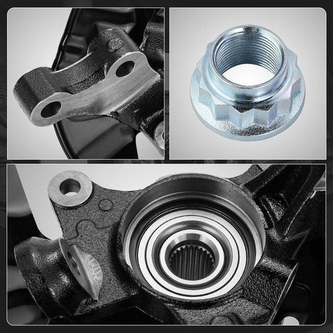 Front Right Side Loaded Knuckle Assembly <br> 03-08 Toyota Corolla