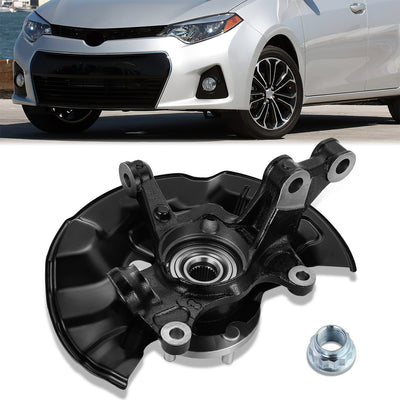 Front Left Side Loaded Knuckle Assembly <br> 03-08 Toyota Corolla