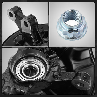 Front Right Side Loaded Knuckle Assembly <br> 03-08 Toyota Corolla