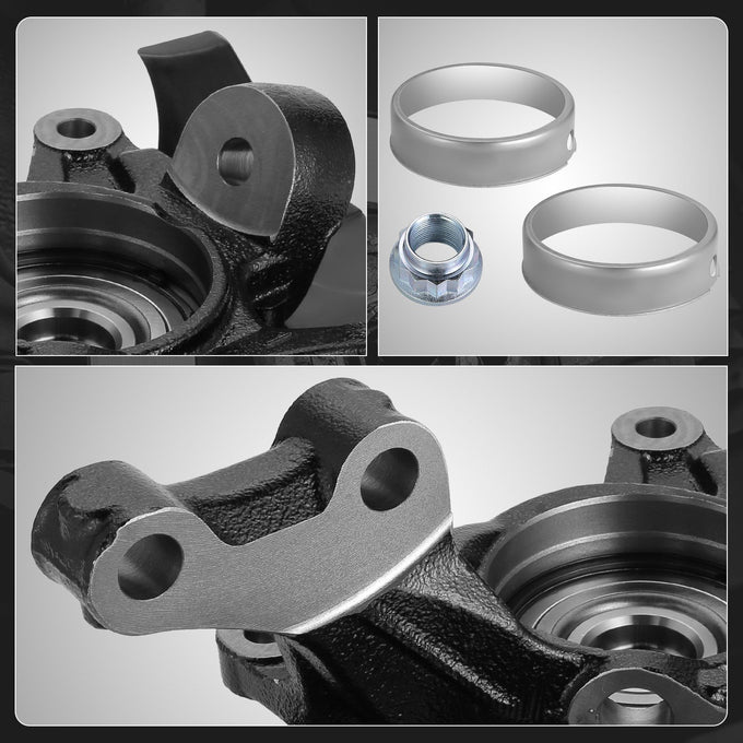 Front Left Side Loaded Knuckle Assembly <br>04-06 Toyota Camry