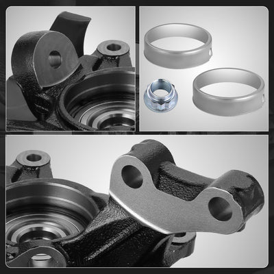 Front Right Side Loaded Knuckle Assembly <br>04-06 Toyota Camry