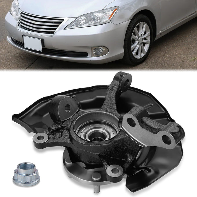 Front Left Side Loaded Knuckle Assembly <br>07-12 Lexus ES350, 07-11 Toyota Camry