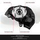Front Left Side Loaded Knuckle Assembly <br>07-12 Lexus ES350, 07-11 Toyota Camry