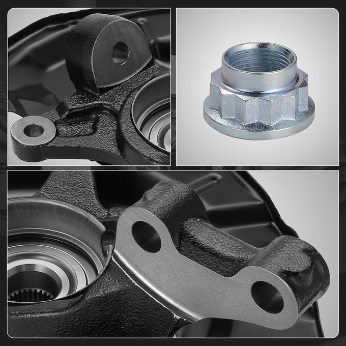Front Left Side Loaded Knuckle Assembly <br>07-12 Lexus ES350, 07-11 Toyota Camry