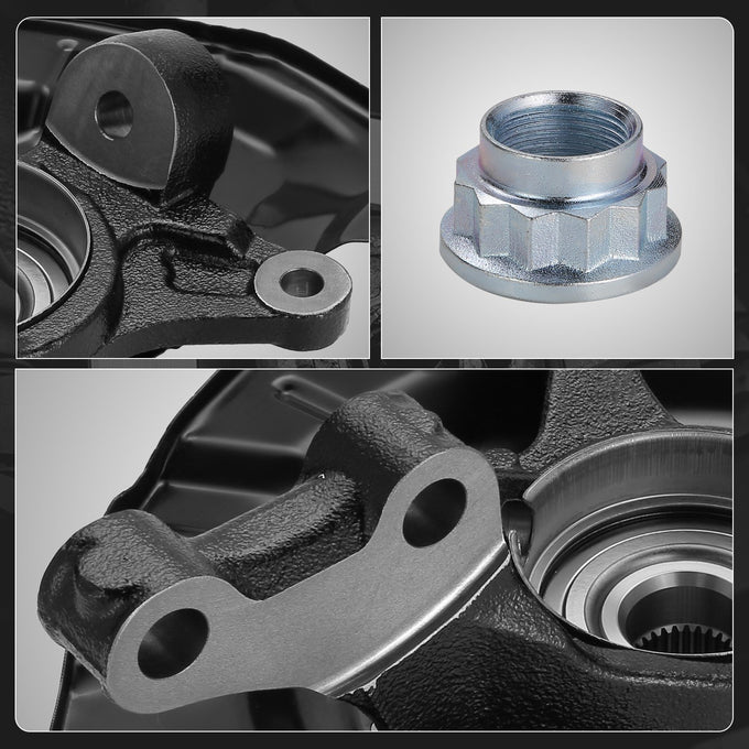 Front Right Side Loaded Knuckle Assembly <br>07-12 Lexus ES350, 07-11 Toyota Camry