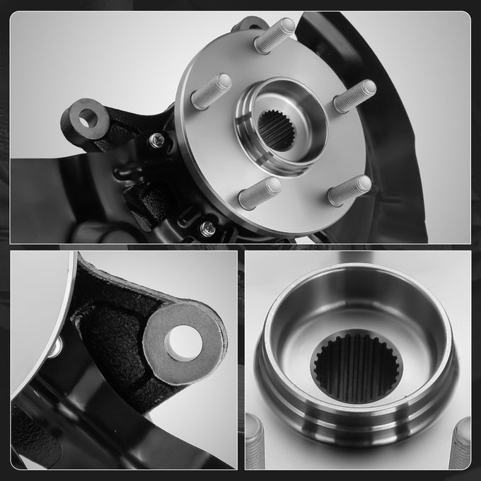 Front Left Side Loaded Knuckle Assembly <br>12-17 Toyota Camry