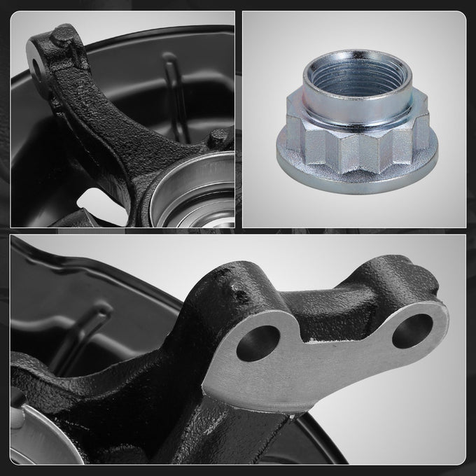 Front Left Side Loaded Knuckle Assembly <br>12-17 Toyota Camry