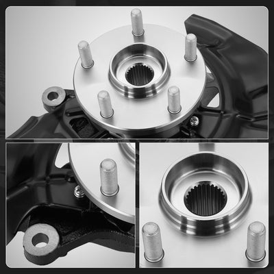 Front Left Side Loaded Knuckle Assembly <br> 07-09 Toyota Camry 2.4L