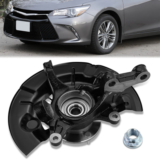 Front Left Side Loaded Knuckle Assembly <br> 12-17 Toyota Camry