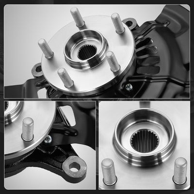 Front Left Side Loaded Knuckle Assembly <br> 12-17 Toyota Camry