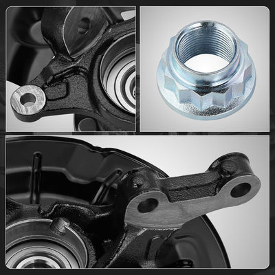 Front Left Side Loaded Knuckle Assembly <br> 12-17 Toyota Camry