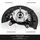 Front Right Side Loaded Knuckle Assembly <br> 12-17 Toyota Camry