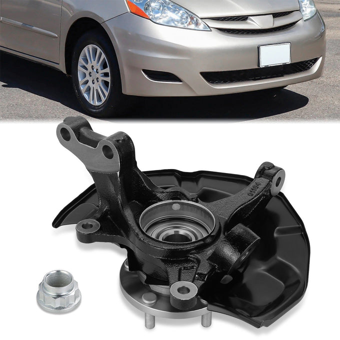 Front Right Side Loaded Knuckle Assembly <br>04-10 Toyota Sienna