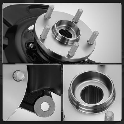 Front Right Side Loaded Knuckle Assembly <br>04-10 Toyota Sienna
