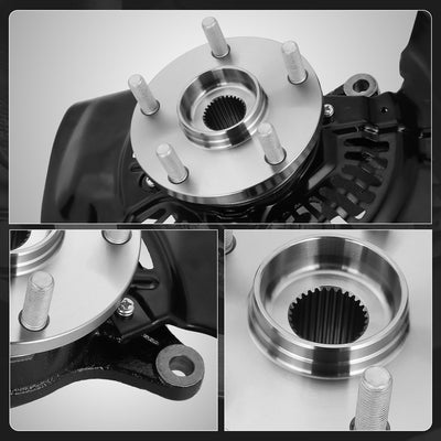 Front Left Side Loaded Knuckle Assembly <br> 10-15 Lexus RX350 RX450H, 08-17 Toyota Highlander