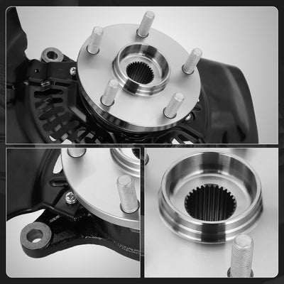 Front Right Side Loaded Knuckle Assembly <br> 10-15 Lexus RX350 RX450H, 08-17 Toyota Highlander