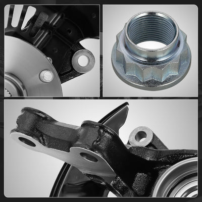 Front Right Side Loaded Knuckle Assembly <br> 10-15 Lexus RX350 RX450H, 08-17 Toyota Highlander