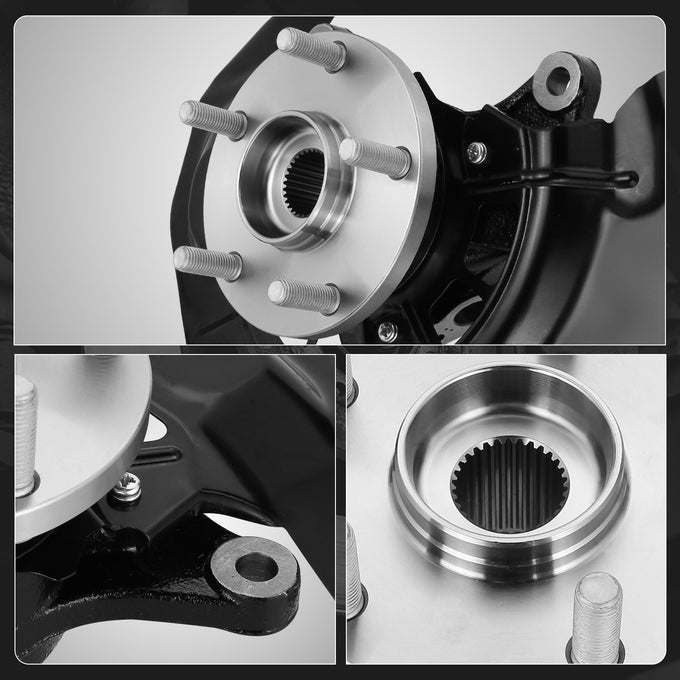 Front Left Side Loaded Knuckle Assembly <br> 04-06 Lexus RX330 RX350 RX400H, 06-07 Toyota Highlander