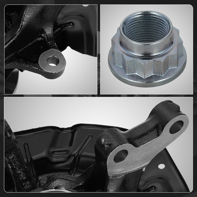 Front Left Side Loaded Knuckle Assembly <br> 04-06 Lexus RX330 RX350 RX400H, 06-07 Toyota Highlander