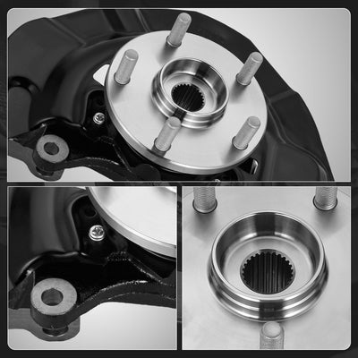 Front Left Side Loaded Knuckle Assembly <br> 04-07 Toyota Highlander