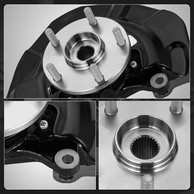 Front Right Side Loaded Knuckle Assembly <br> 04-07 Toyota Highlander