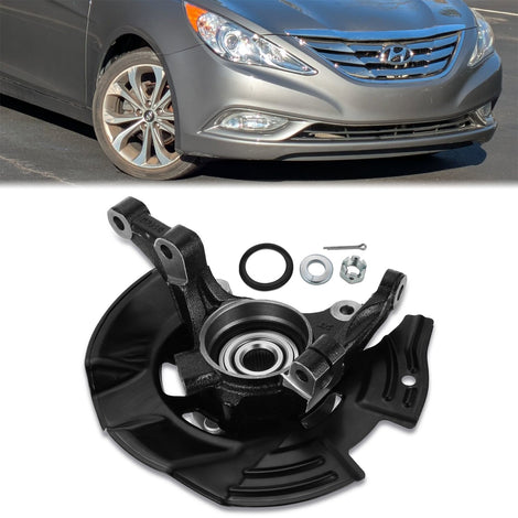 Front Right Side Loaded Knuckle Assembly <br> 11-13 Hyundai Sonata