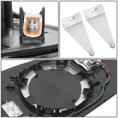 Factory Style Mirror Glass W/ Heated (Left) <br> 17-20 Hyundai Elantra