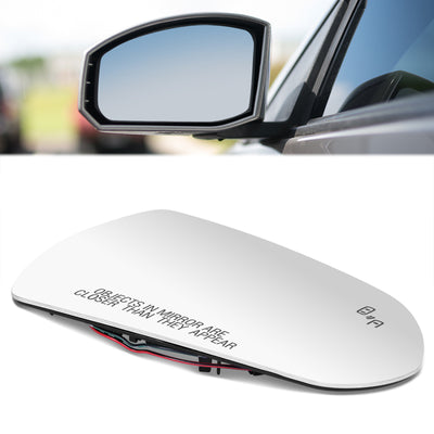 Factory Style Mirror Glass W/ Heated (Right) <br> 17-20 Hyundai Elantra