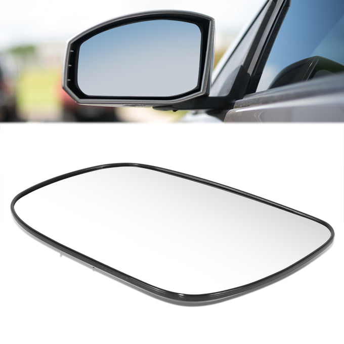 Factory Style Mirror Glass (Driver Left) <BR>10-13 Kia Forte