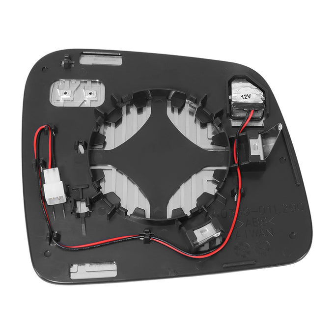 Factory Style Mirror Glass  (Driver Left)  <BR>11-23 Dodge Durango,11-22 Jeep Grand Cherokee
