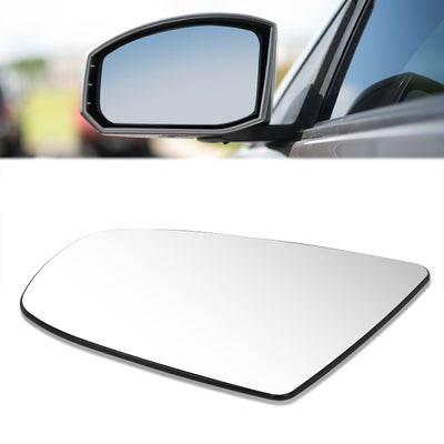Factory Style Mirror Glass (Driver Left) <BR>07-13 BMW X5, 08-14 X6
