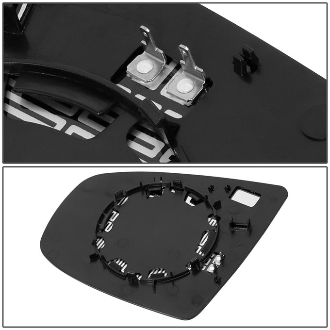 Factory Style Mirror Glass (Passenger Right) <BR>07-13 BMW X5, 08-14 X6