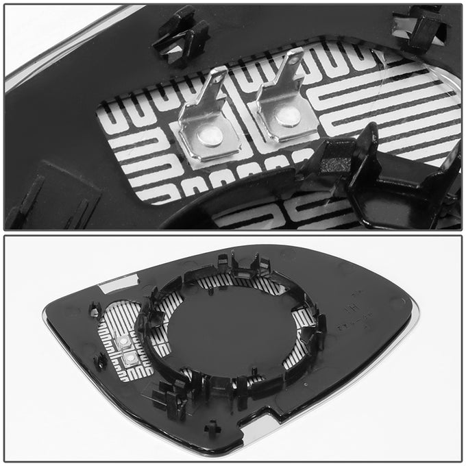Factory Style Mirror Glass (Driver Left) <BR>15-17 BMW X3, 15-18 X4/X6, 14-18 X5