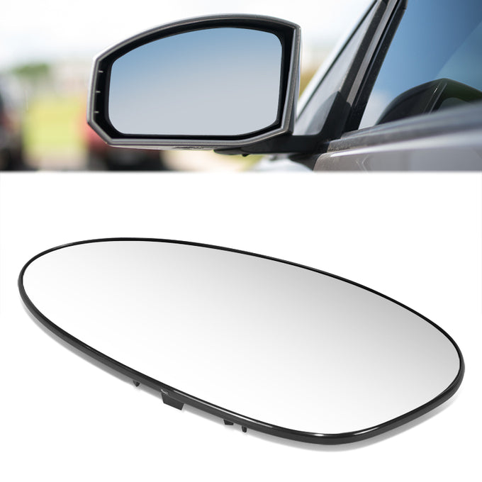 Factory Style Mirror Glass (Driver Left) <BR>07-13 BMW 3 Series E90