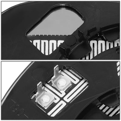 Factory Style Mirror Glass (Driver Left) <BR>09-12 BMW 328i