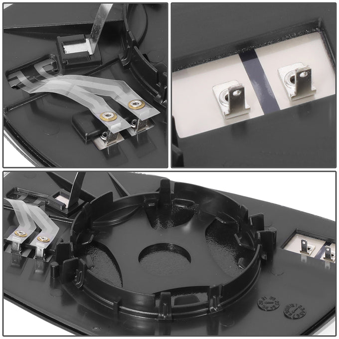 Factory Style Mirror Glass (Passenger Right) <BR>12-18 Ford Focus