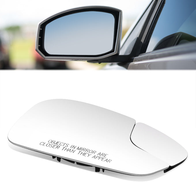 Factory Style Mirror Glass (Passenger Right) <BR>11-19 Ford Fiesta