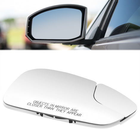 Factory Style Mirror Glass (Passenger Right) <BR>11-19 Ford Fiesta