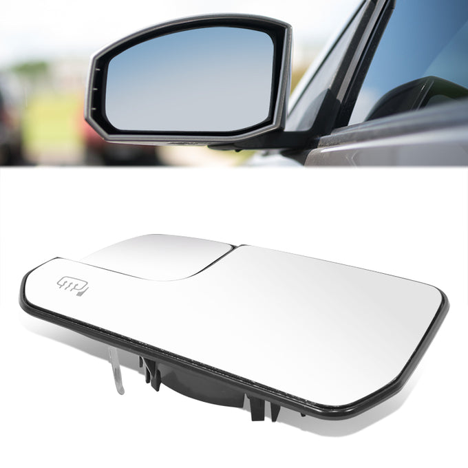 Factory Style Mirror Glass W/ Heated (Driver Left) <br> 15-23 Ford Mustang