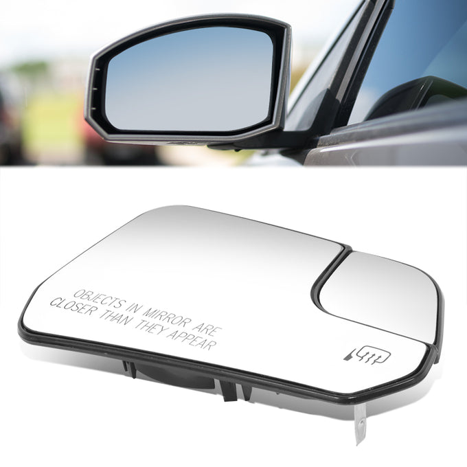 Factory Style Mirror Glass W/ Heated (Passenger Right) <br> 15-23 Ford Mustang